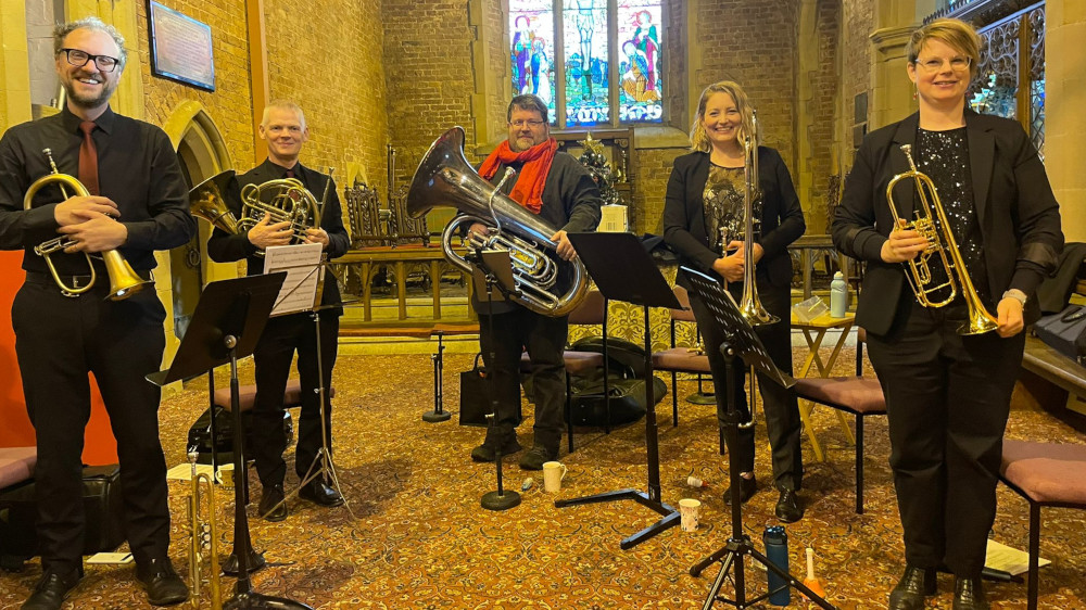 Manchester Chamber Brass at St Margaret's, Whalley Range